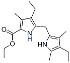 4-Ethyl-5-[(4-ethyl-3,5-dimethyl-1H-pyrrol-2-yl)methyl]-3-methyl-1H-pyrrole-2-carboxylic acid ethyl ester CAS#: 15769-97-8