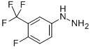 (4-FLUORO-3-TRIFLUOROMETHYL-PHENYL)-HYDRAZINE CAS#: 105224-02-0