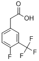 4-FLUORO-3-(TRIFLUOROMETHYL)PHENYLACETIC ACID CAS#: 220227-47-4