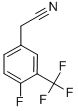 4-FLUORO-3-(TRIFLUOROMETHYL)PHENYLACETONITRILE CAS#: 220239-65-6