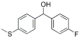 4-FLUORO-4'-(METHYLTHIO)BENZHYDROL CAS#: 1510-48-1