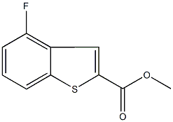 4-FLUORO-BENZO[B]THIOPHENE-2-CARBOXYLIC ACID METHYL ESTER CAS#: 220180-55-2