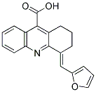 4-FURAN-2-YLMETHYLENE-1,2,3,4-TETRAHYDRO-ACRIDINE-9-CARBOXYLIC ACID CAS#: 22311-71-3