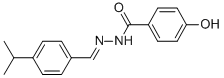 4-HYDROXY-2-[(1E)-[4-(1-METHYLETHYL)PHENYL]METHYLENE]HYDRAZIDE CAS#: 101574-65-6
