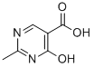 4-HYDROXY-2-METHYLPYRIMIDINE-5-CARBOXYLIC ACID CAS#: 18529-69-6