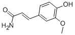 4-HYDROXY-3-METHOXYCINNAMIDE CAS#: 19272-90-3