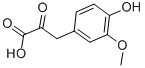 4-HYDROXY-3-METHOXYPHENYLPYRUVIC ACID CAS#: 1081-71-6