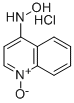 4-HYDROXYAMINOQUINOLINE N-OXIDE HYDROCHLORIDE CAS#: 1010-61-3