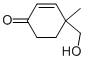4-HYDROXYMETHYL-4-METHYL-CYCLOHEX-2-ENONE CAS#: 24730-93-6