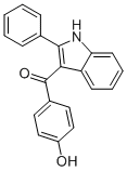 (4-HYDROXYPHENYL)(2-PHENYL-1H-INDOL-3-YL)METHANONE CAS#: 103057-00-7