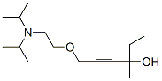 4-Hexyn-3-ol, 3-methyl-6-[2-(diisopropylamino)ethoxy]- CAS#: 16498-05-8