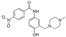 4'-Hydroxy-3'-[(4-methyl-1-piperazinyl)methyl]-4-nitrobenzanilide CAS#: 17183-43-6