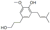 4-Hydroxy-3-methoxy-5-(3-methyl-2-butenyl)benzene-1-propanol CAS#: 18523-77-8