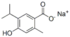 4-Hydroxy-5-isopropyl-2-methylbenzoic acid sodium salt CAS#: 1014-52-4