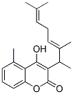 4-Hydroxy-5-methyl-3-[(2E)-1,2,6-trimethyl-2,5-heptadienyl]-2H-1-benzopyran-2-one CAS#: 101622-87-1