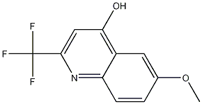 4-Hydroxy-6-methoxy-2-(trifluoromethyl)quinoline CAS#: 1701-21-9