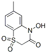 4-Hydroxy-6-methyl-2H-1,4-benzothiazin-3(4H)-one 1,1-dioxide CAS#: 14598-79-9