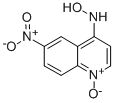 4-(Hydroxyamino)-6-nitroquinoline 1-oxide CAS#: 13442-15-4