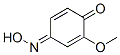4-(Hydroxyimino)-2-methoxy-2,5-cyclohexadien-1-one CAS#: 17576-99-7