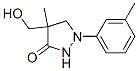 4-Hydroxymethyl-4-methyl-1-(m-tolyl)-3-pyrazolidinone CAS#: 101967-83-3
