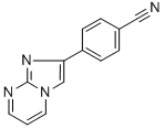 4-IMIDAZO[1,2-A]PYRIMIDIN-2-YL-BENZONITRILE CAS#: 104691-51-2