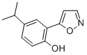 4-ISOPROPYL-2-(ISOXAZOL-5-YL)PHENOL CAS#: 288844-44-0