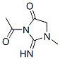 4-Imidazolidinone, 3-acetyl-2-imino-1-methyl- (9CI) CAS#: 112538-45-1