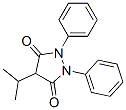 4-Isopropyl-1,2-diphenylpyrazolidine-3,5-dione CAS#: 1093-68-1