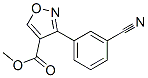 4-Isoxazolecarboxylicacid,3-(3-cyanophenyl)-,methylester(9CI) CAS#: 209731-38-4