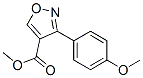 4-Isoxazolecarboxylicacid,3-(4-methoxyphenyl)-,methylester(9CI) CAS#: 223476-82-2