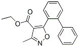 4-Isoxazolecarboxylicacid,5-[1,1-biphenyl]-2-yl-3-methyl-,ethylester(9CI) CAS#: 113841-90-0