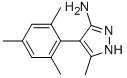 4-MESITYL-5-METHYL-1H-PYRAZOL-3-AMINE CAS#: 203924-60-1