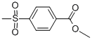 4-METHANESULFONYL-BENZOIC ACID METHYL ESTER CAS#: 22821-70-1