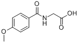 (4-METHOXY-BENZOYLAMINO)-ACETIC ACID CAS#: 13214-64-7