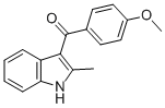 (4-METHOXY-PHENYL)-(2-METHYL-1H-INDOL-3-YL)-METHANONE CAS#: 26211-90-5