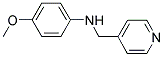 (4-METHOXY-PHENYL)-PYRIDIN-4-YLMETHYL-AMINE CAS#: 16552-49-1