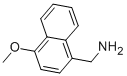 4-METHOXYNAPHTHALEN-1-YLMETHYLAMINE CAS#: 101931-31-1