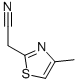 (4-METHYL-1,3-THIAZOL-2-YL)ACETONITRILE CAS#: 19785-39-8