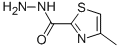 4-METHYL-1,3-THIAZOLE-2-CARBOHYDRAZIDE CAS#: 100516-76-5