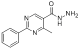 4-METHYL-2-PHENYL-5-PYRIMIDINECARBOHYDRAZIDE CAS#: 100517-70-2
