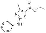 4-METHYL-2-PHENYLAMINO-THIAZOLE-5-CARBOXYLIC ACID ETHYL ESTER CAS#: 15865-96-0