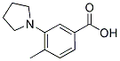 4-METHYL-3-PYRROLIDIN-1-YL-BENZOIC ACID CAS#: 107946-74-7