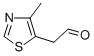 4-METHYL-5-THIAZOLEACETALDEHYDE CAS#: 18764-34-6