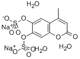4-METHYL-6,7-BIS(SULFOXY)-2H-1-BENZOPYRAN-2-ONE DISODIUM SALT TRIHYDRATE CAS#: 29334-07-4