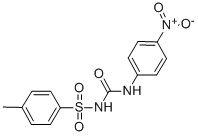 4-METHYL-N-([(4-NITROPHENYL)AMINO]CARBONYL)BENZENESULFONAMIDE CAS#: 107410-59-3