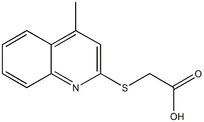 (4-METHYL-QUINOLIN-2-YLSULFANYL)-ACETIC ACID CAS#: 17880-62-5