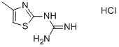 4-METHYLTHIAZOL-2-YLGUANIDINE HYDROCHLORIDE CAS#: 100599-91-5