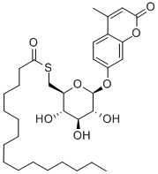 4-METHYLUMBELLIFERYL 6-THIO-PALMITATE-B-D-GLUCOPYRANOSIDE CAS#: 229644-17-1