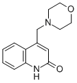 4-MORPHOLIN-4-YLMETHYL-1H-QUINOLIN-2-ONE CAS#: 13694-07-0