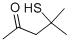 4-Mercapto-4-methylpentan-2-one CAS#: 19872-52-7